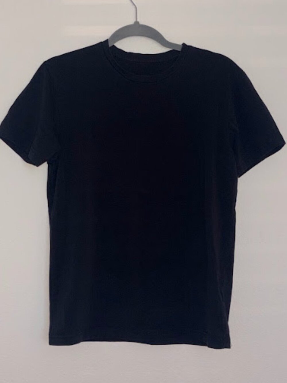 Zara Man Denim Collection 100% Cotton Black T-Shirt Size Large
